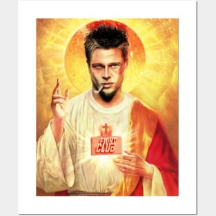 Saint Tyler Fight Club Posters and Art